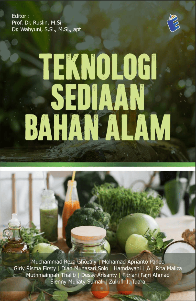Cover eBook Teknologi Sediaan Bahan Alam